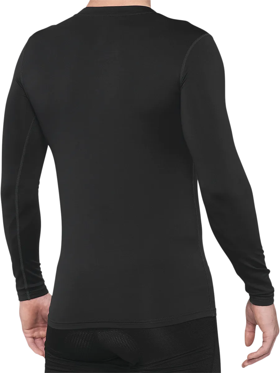 100% Basecamp Jersey - Long-Sleeve - Black - Large 40045-00002