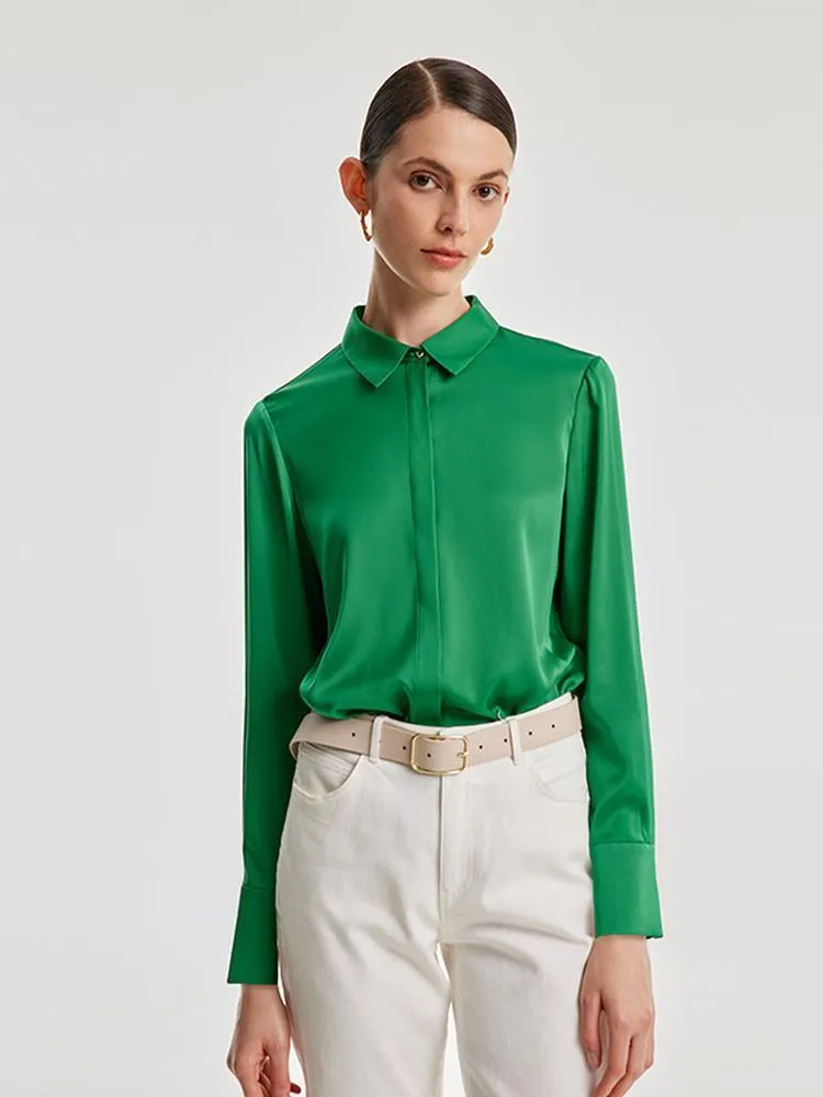 22 Momme Stretch Silk Shirt