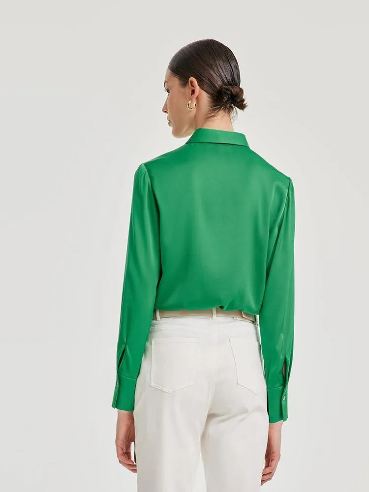 22 Momme Stretch Silk Shirt