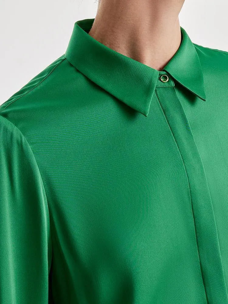 22 Momme Stretch Silk Shirt