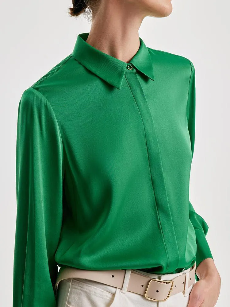22 Momme Stretch Silk Shirt
