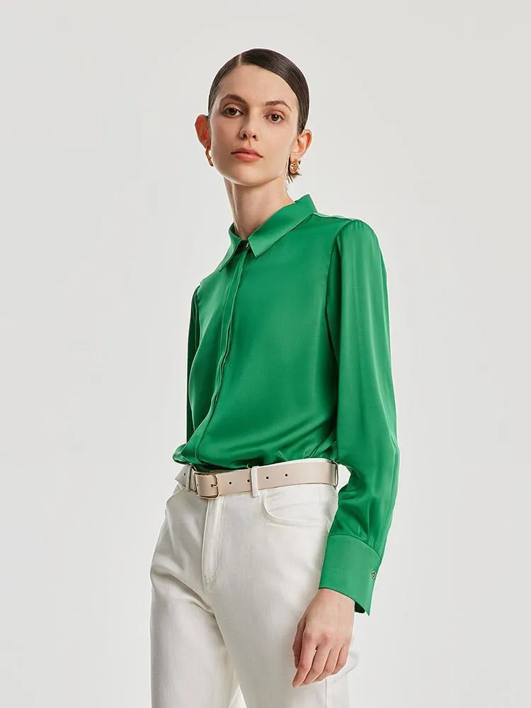 22 Momme Stretch Silk Shirt
