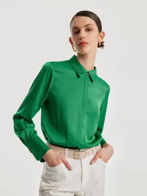 22 Momme Stretch Silk Shirt