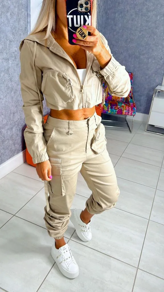 9448 Cargo jackets and pant set