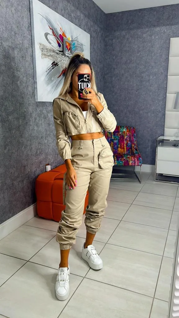 9448 Cargo jackets and pant set