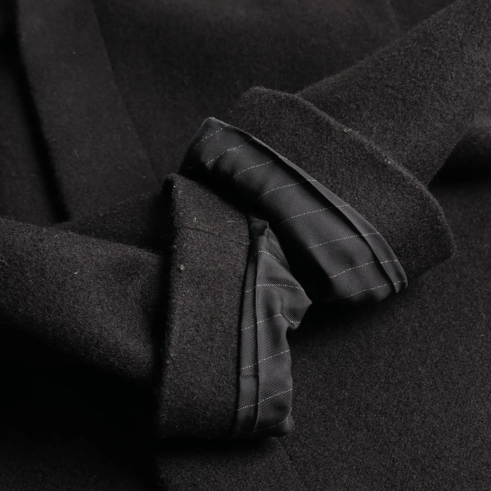 Attachment Wool Outerwear Men Black