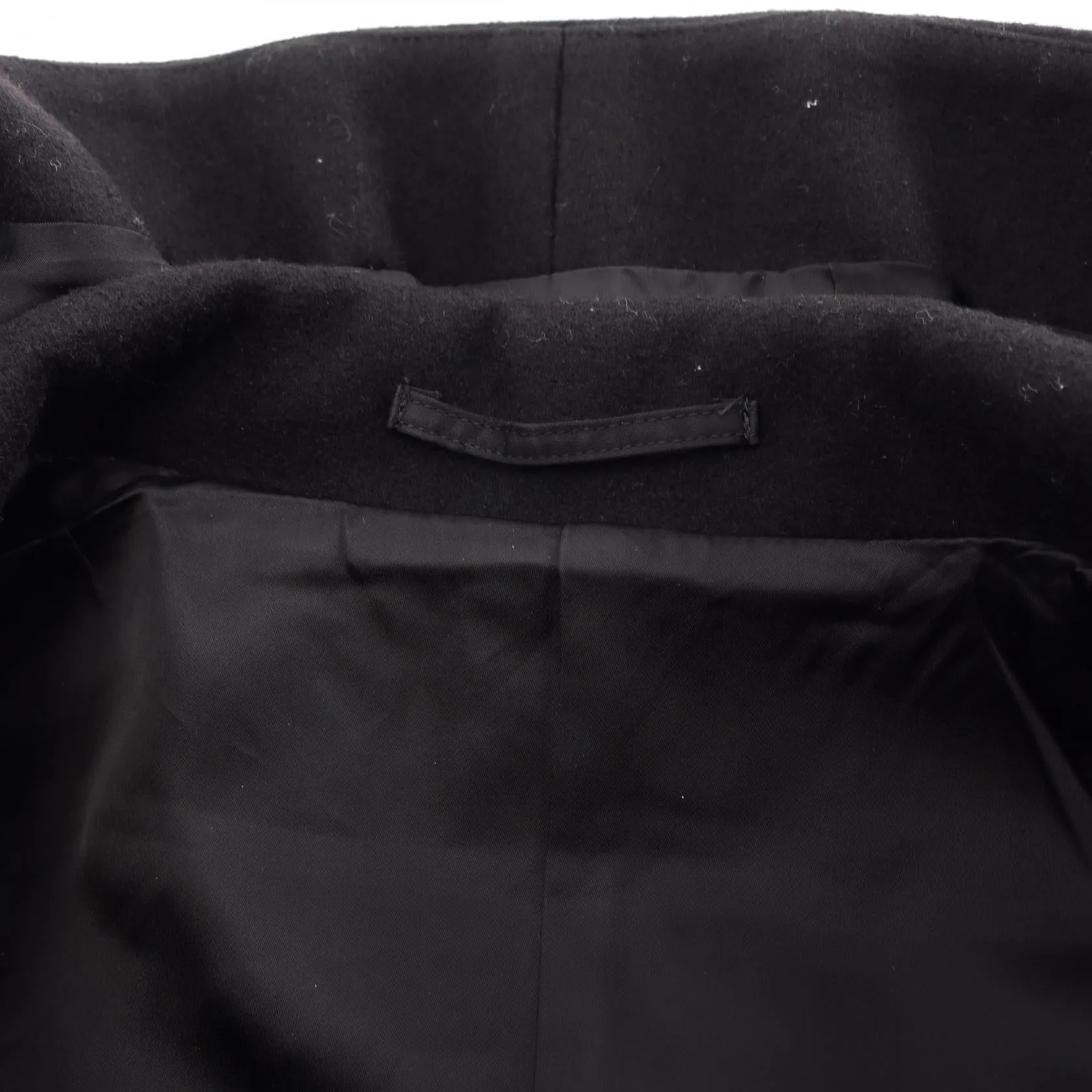Attachment Wool Outerwear Men Black