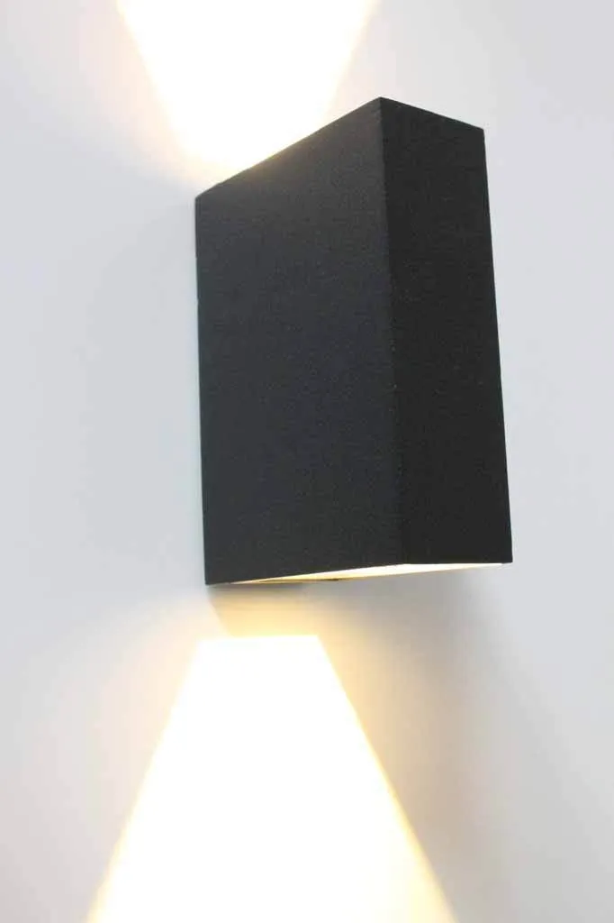 Block Up/Down Exterior Wall Light