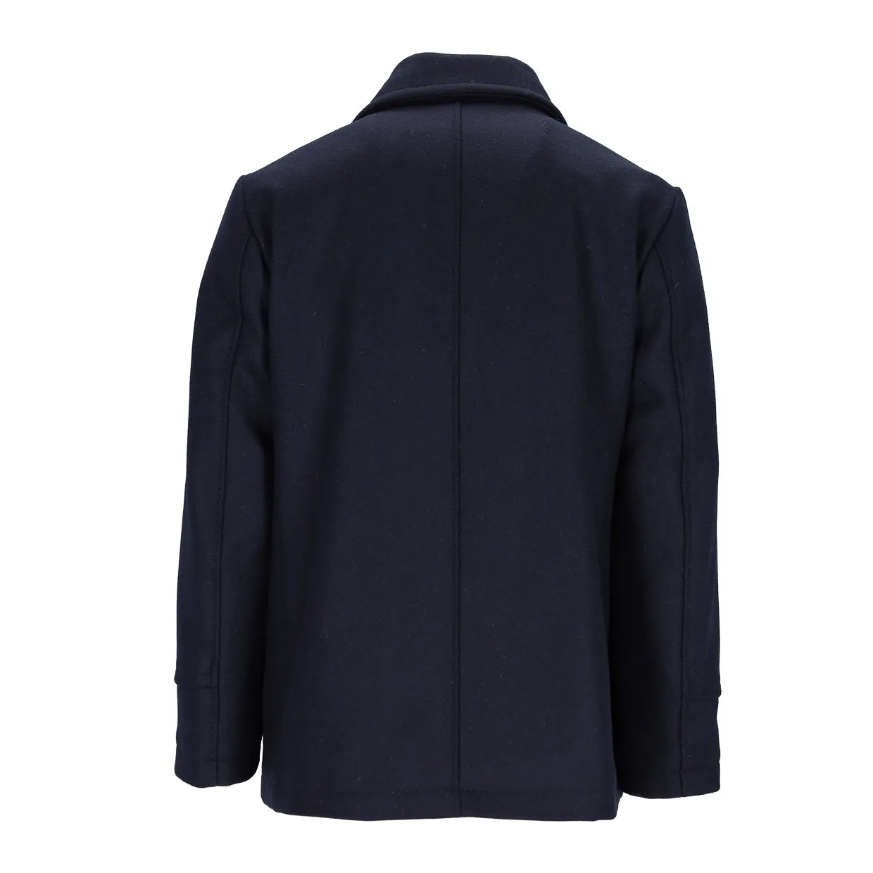 Cappotto Manifattura Ceccarelli Peacoat PannoStia Blu Navy