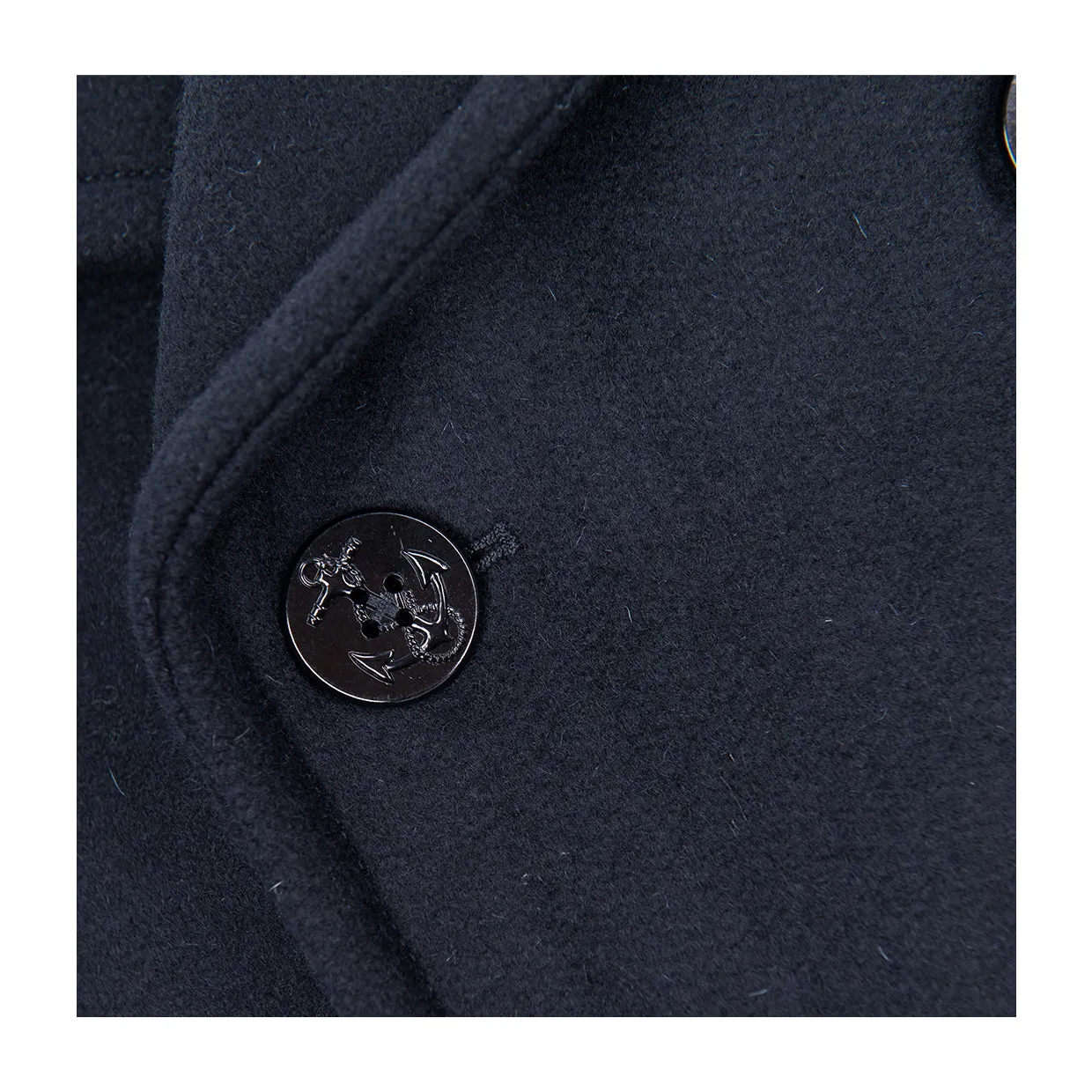 Cappotto Manifattura Ceccarelli Peacoat PannoStia Blu Navy