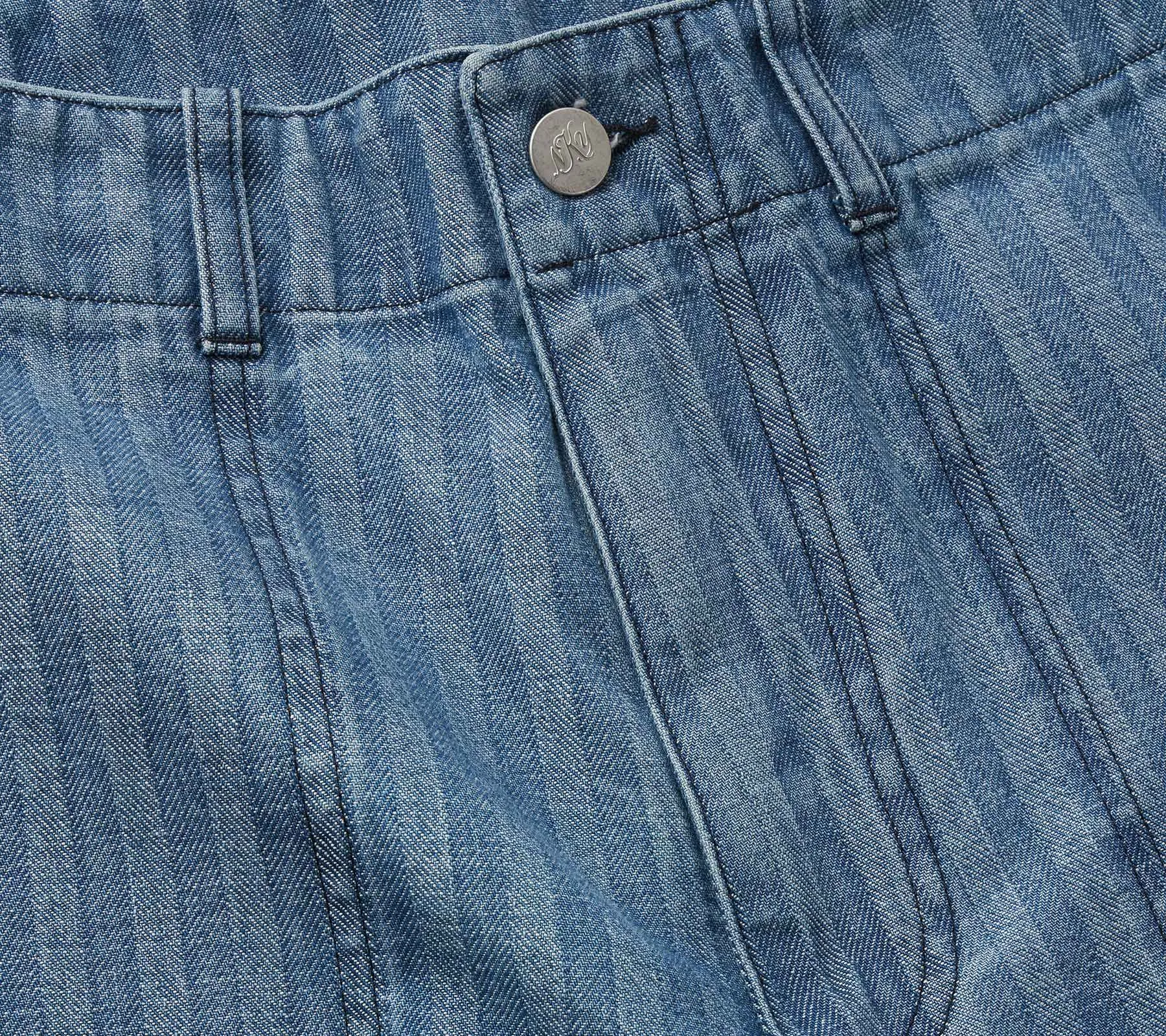 Cliff Denim Pant | Light Wash/Fisher Stripe