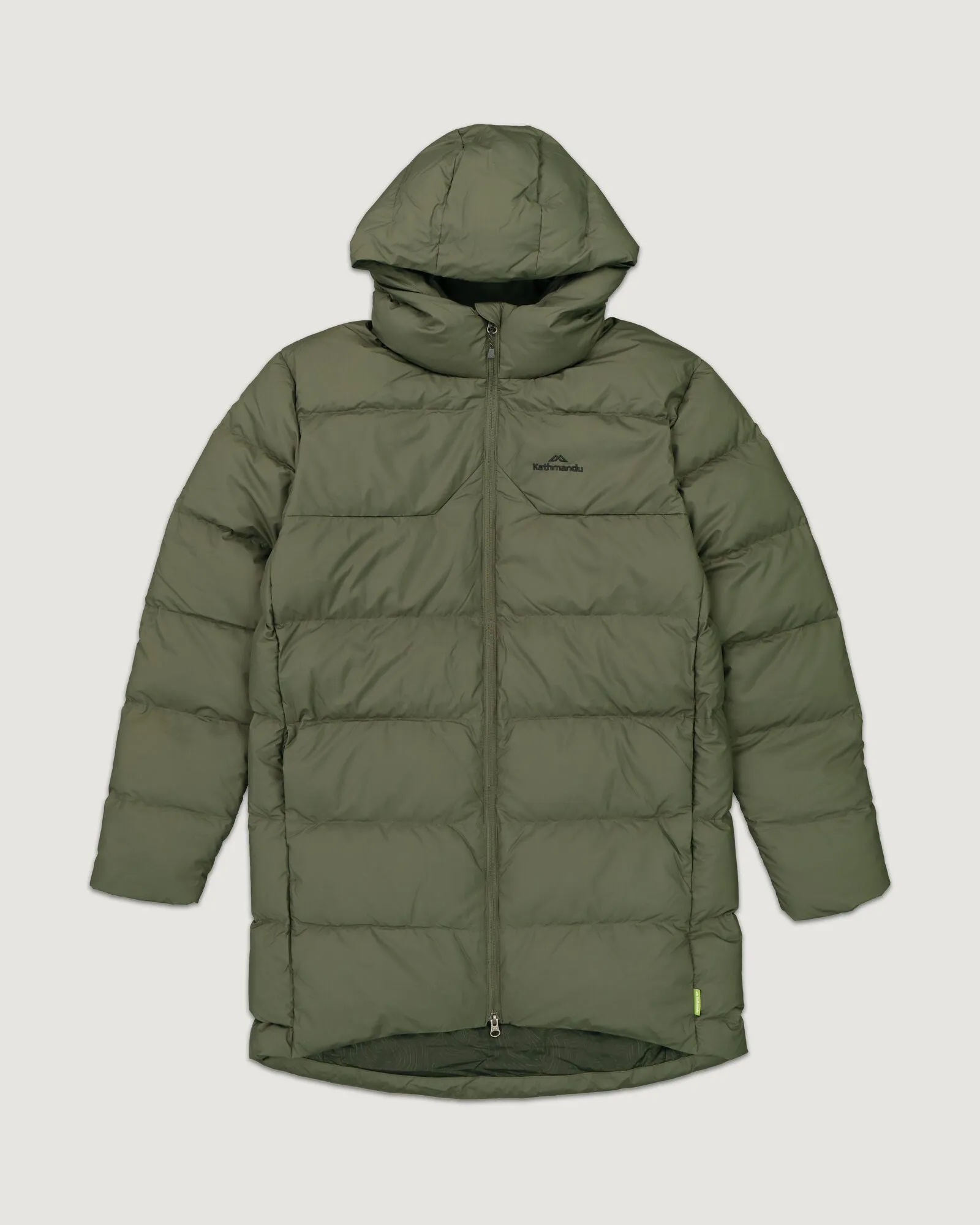 Epiq Mns Longline Down Coat - Rosin