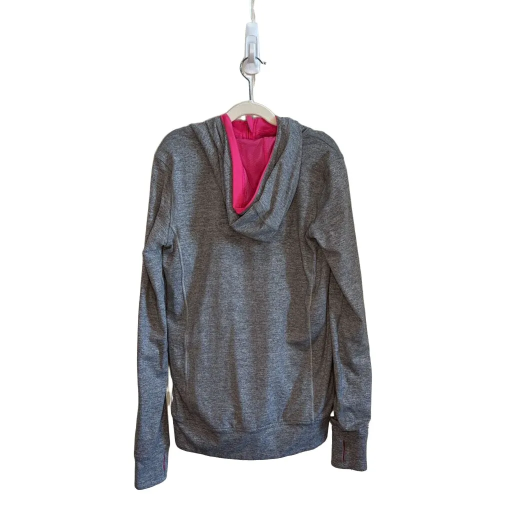 Hooded Athletic Zip Up Jacket