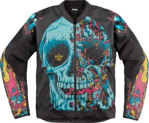 Icon Men's Overlord 3 Mesh Munchies Motorcycle Jacket
