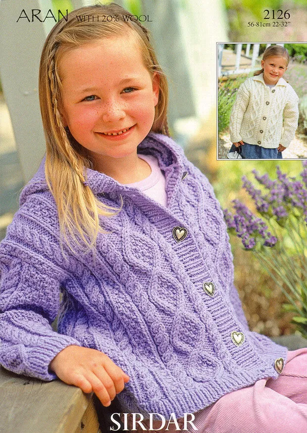 Jackets in Sirdar Aran (2126)