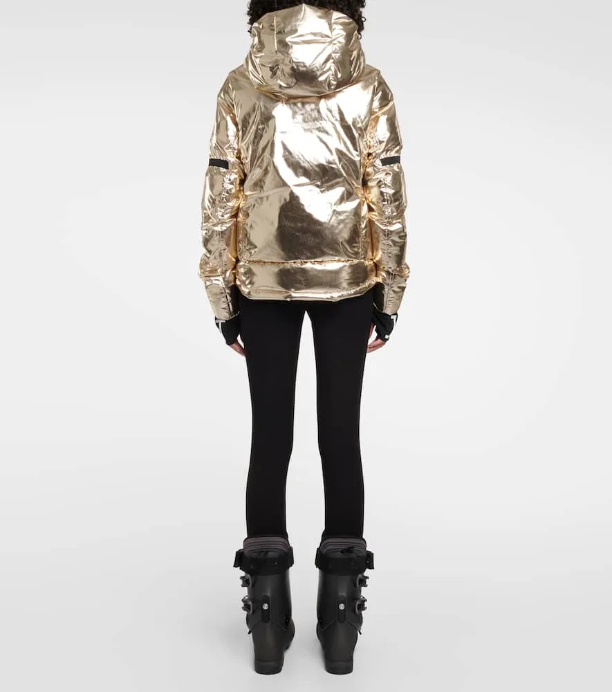 Jet Set Joanna metallic ski jacket