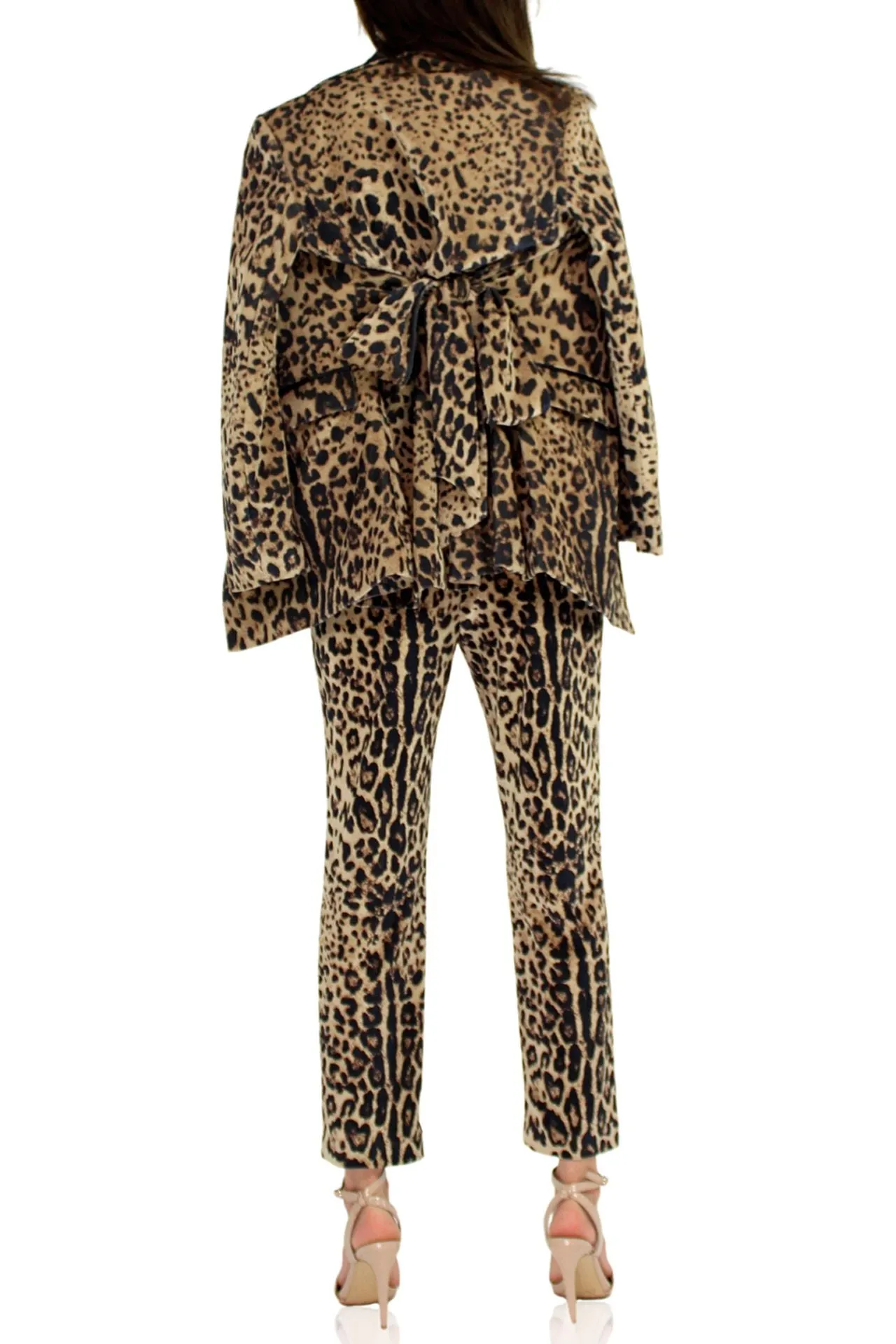 Leopard Print Long Pants