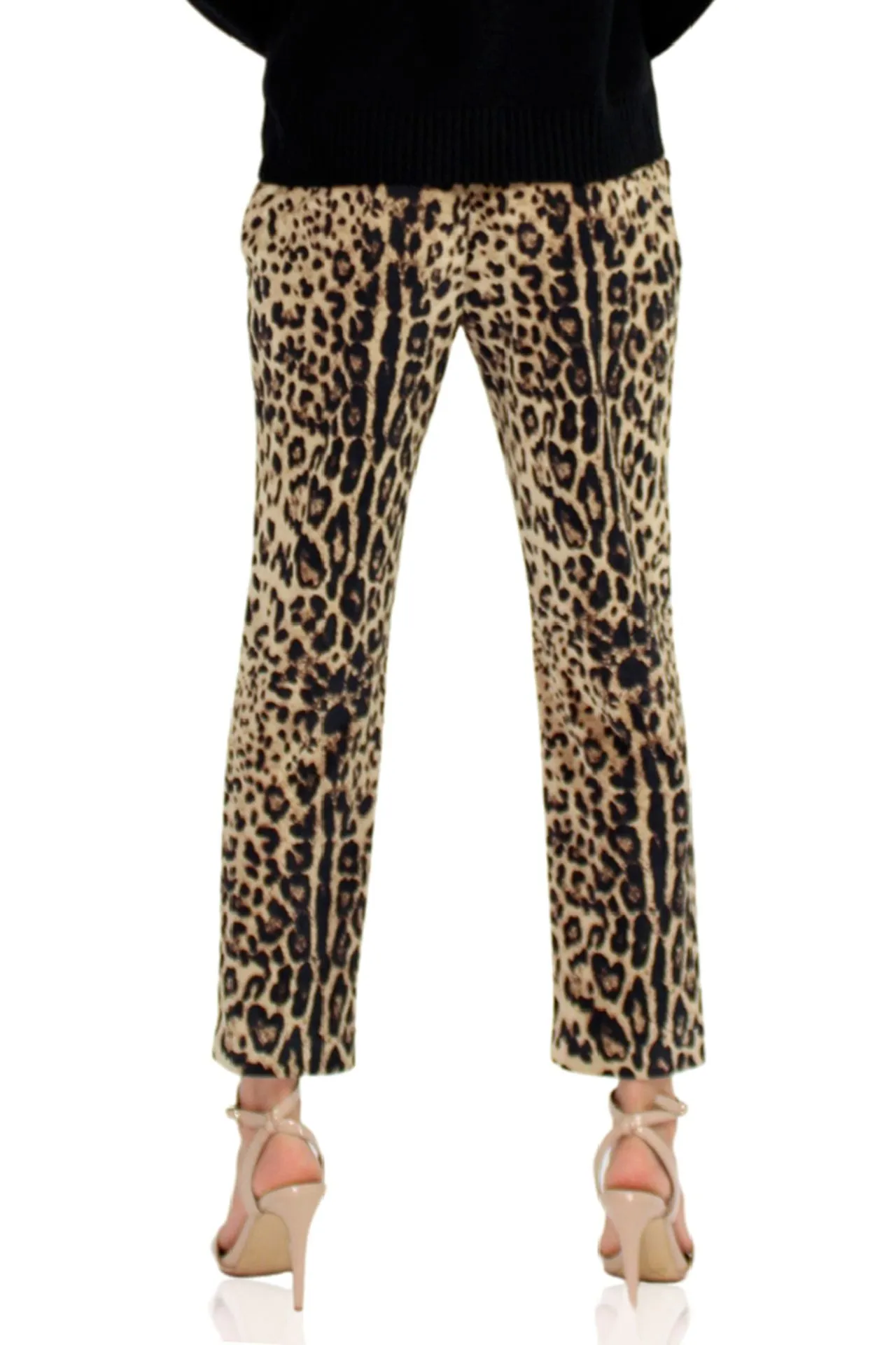 Leopard Print Long Pants