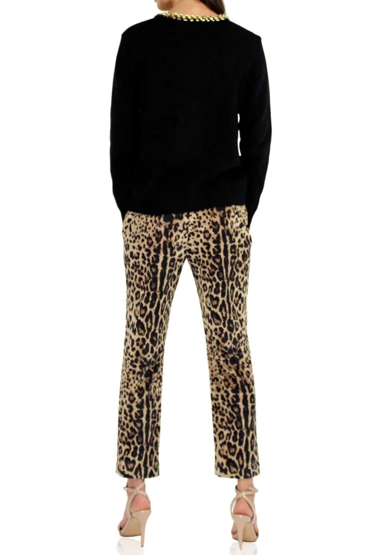 Leopard Print Long Pants