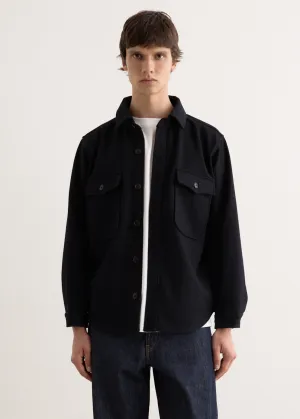 LIKE WEAR Wool Linen Shirt Jacket