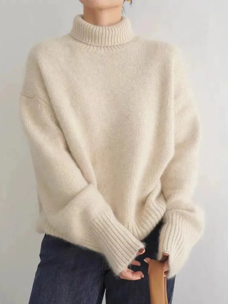 Liv - Comfortable Sweater With Col