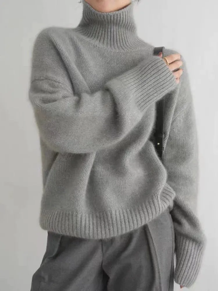 Liv - Comfortable Sweater With Col