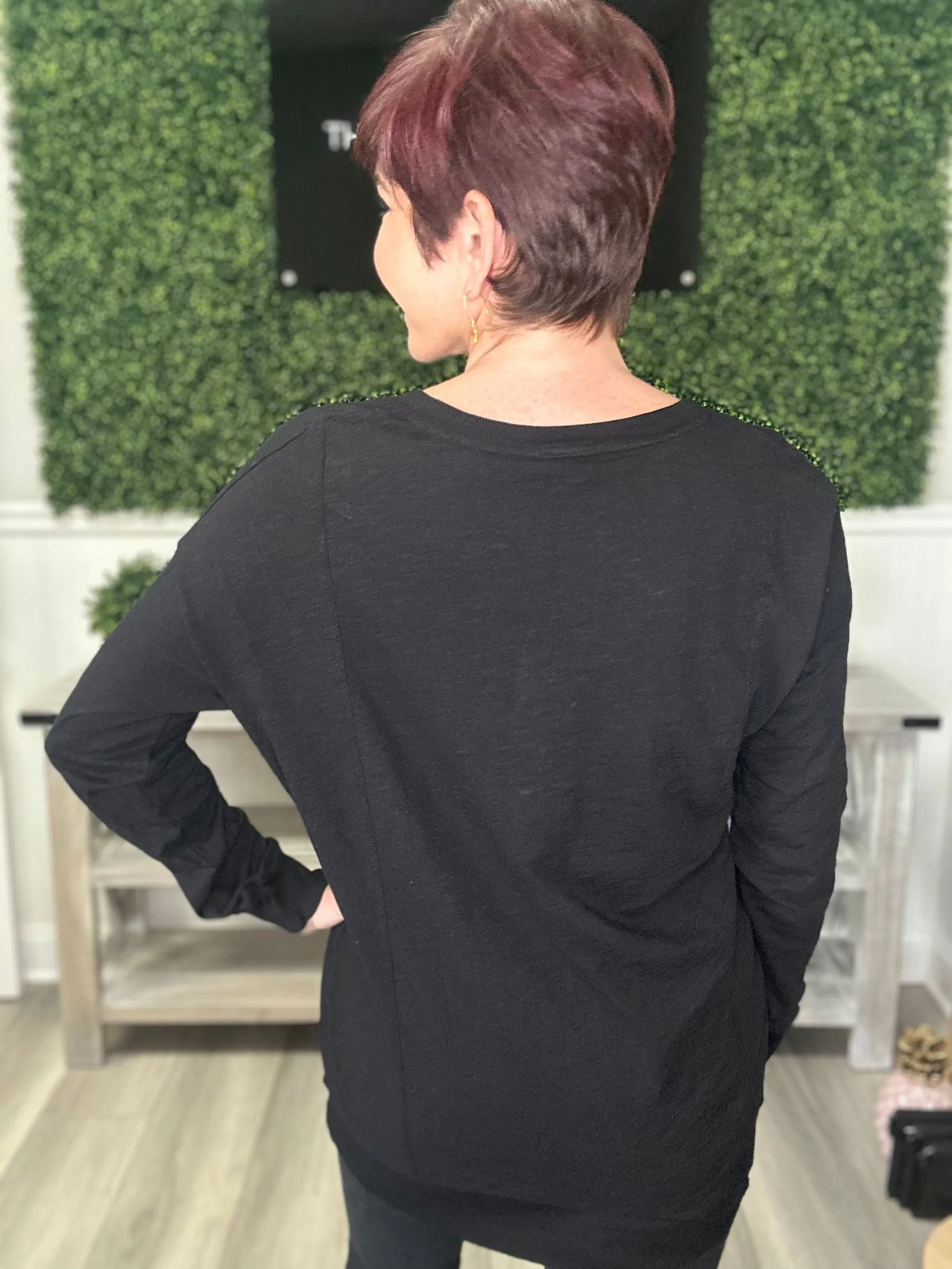 Long Sleeve Princess Seam Tee