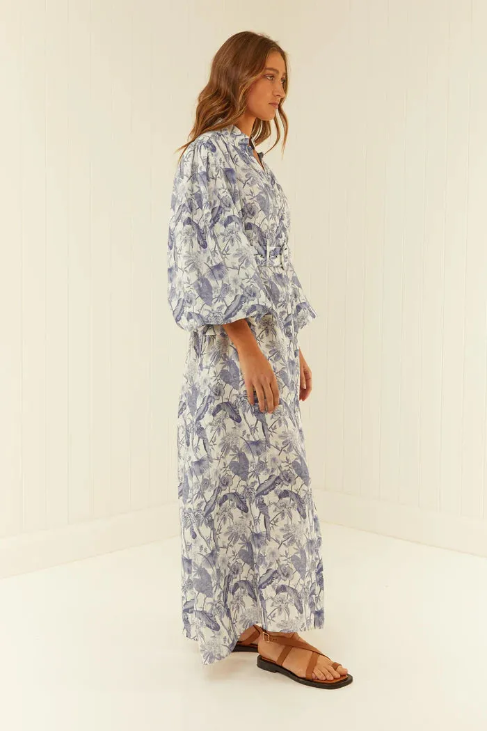 Noddy Dress Jungle Blue