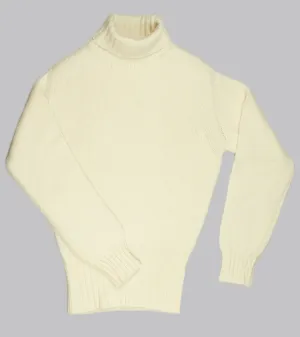 RAF Rollneck Pullover Ecru