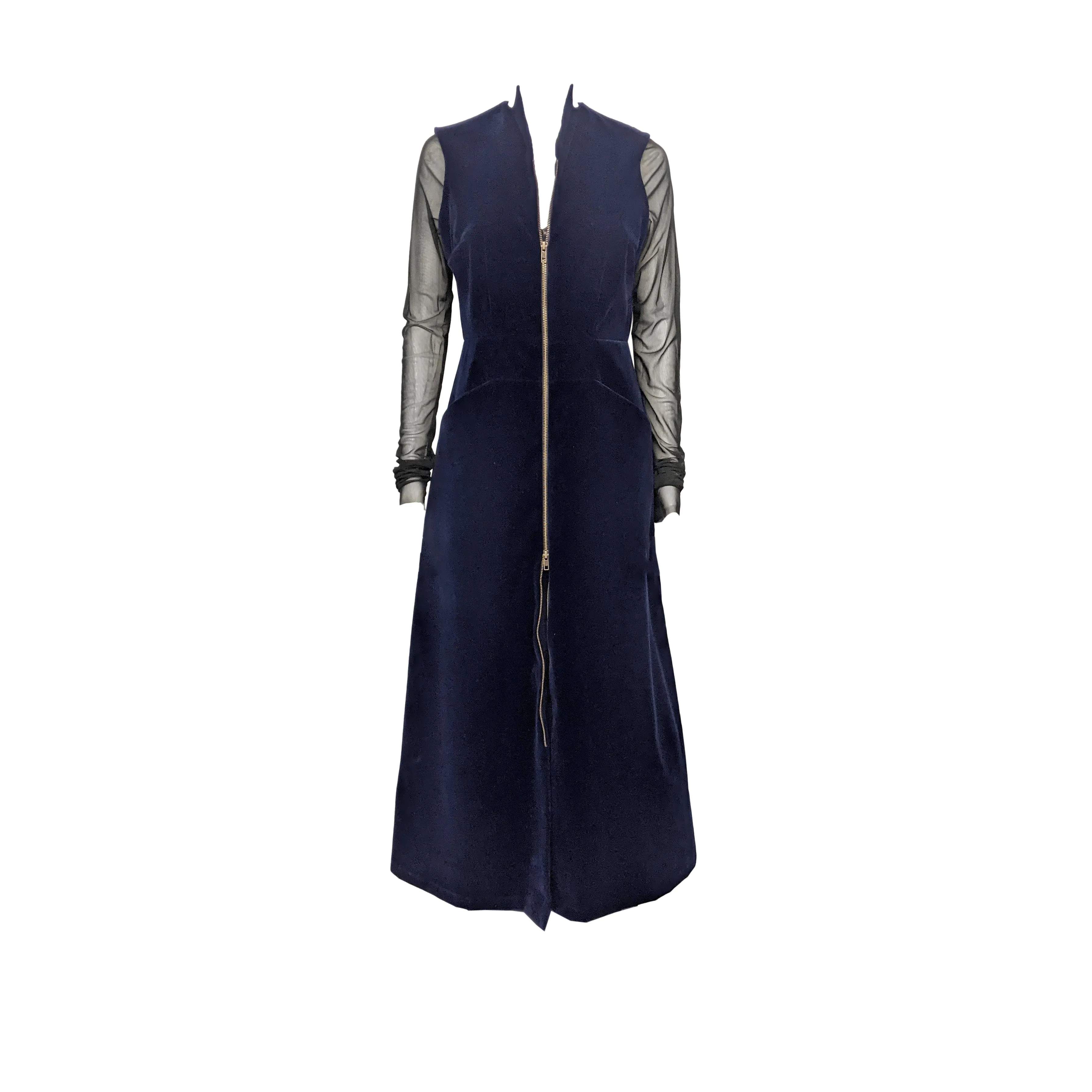 SALE! Swift Maxi Dress in Blue Velvet by Kim Schalk