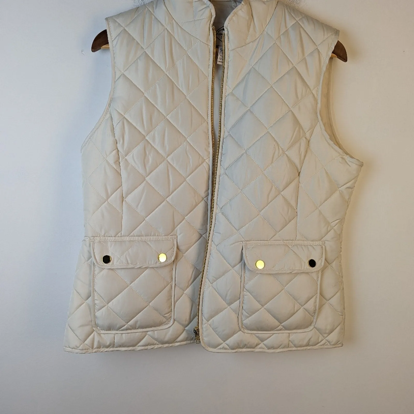 St. John's Bay Quilted Vest - Large
