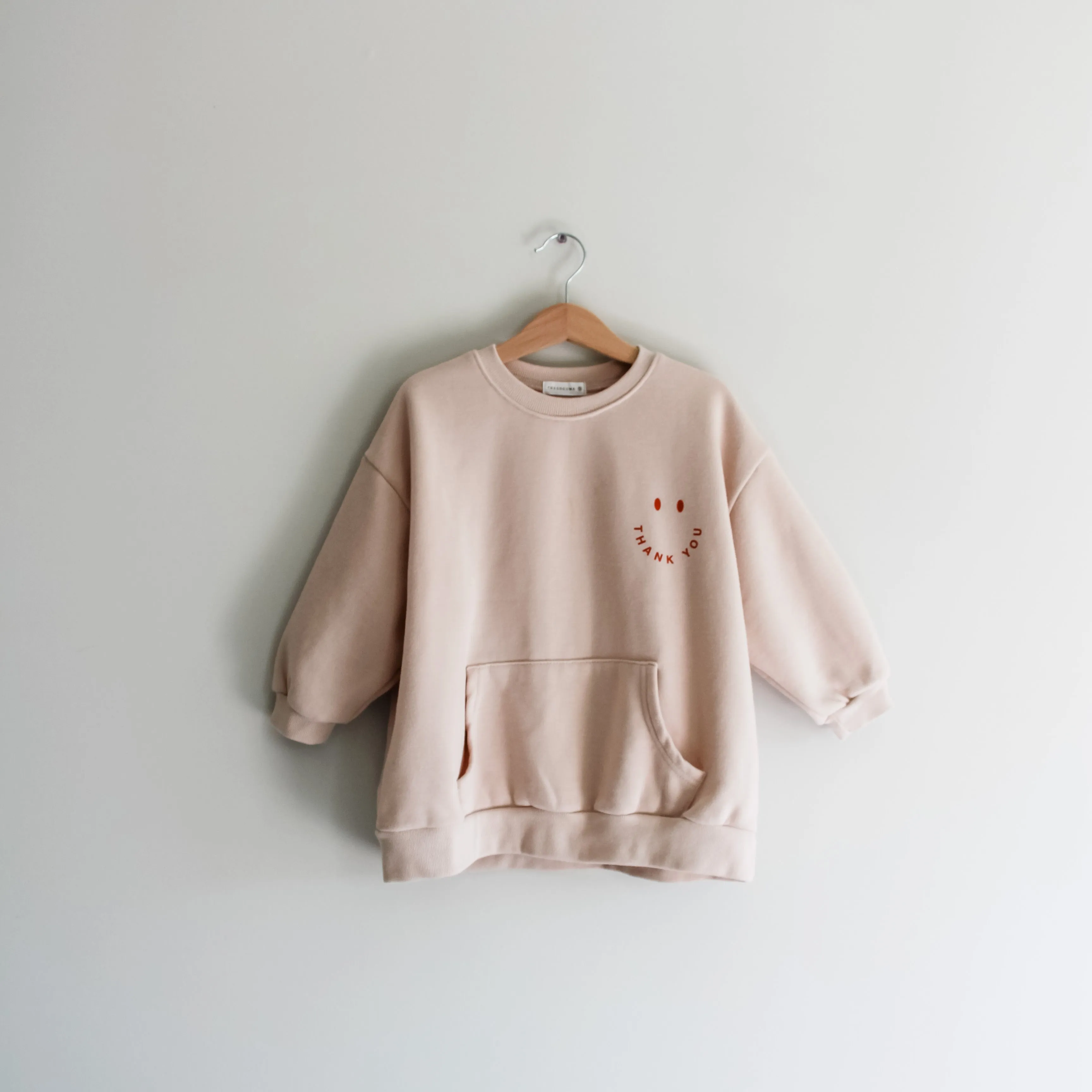 Thank You Oversized Sweatshirt