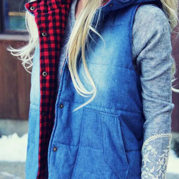 The Johnny Plaid Vest