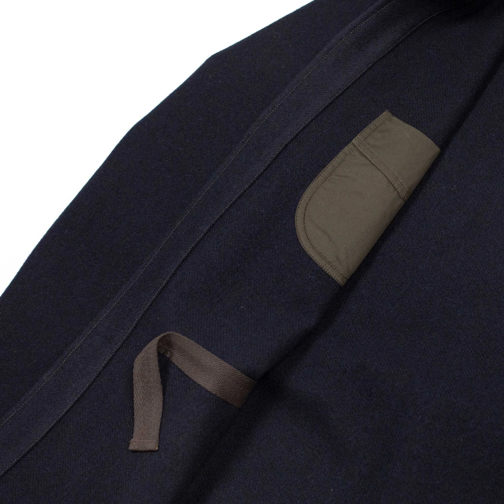 Navy Virgin Wool Peacoat - Winter Plage Style