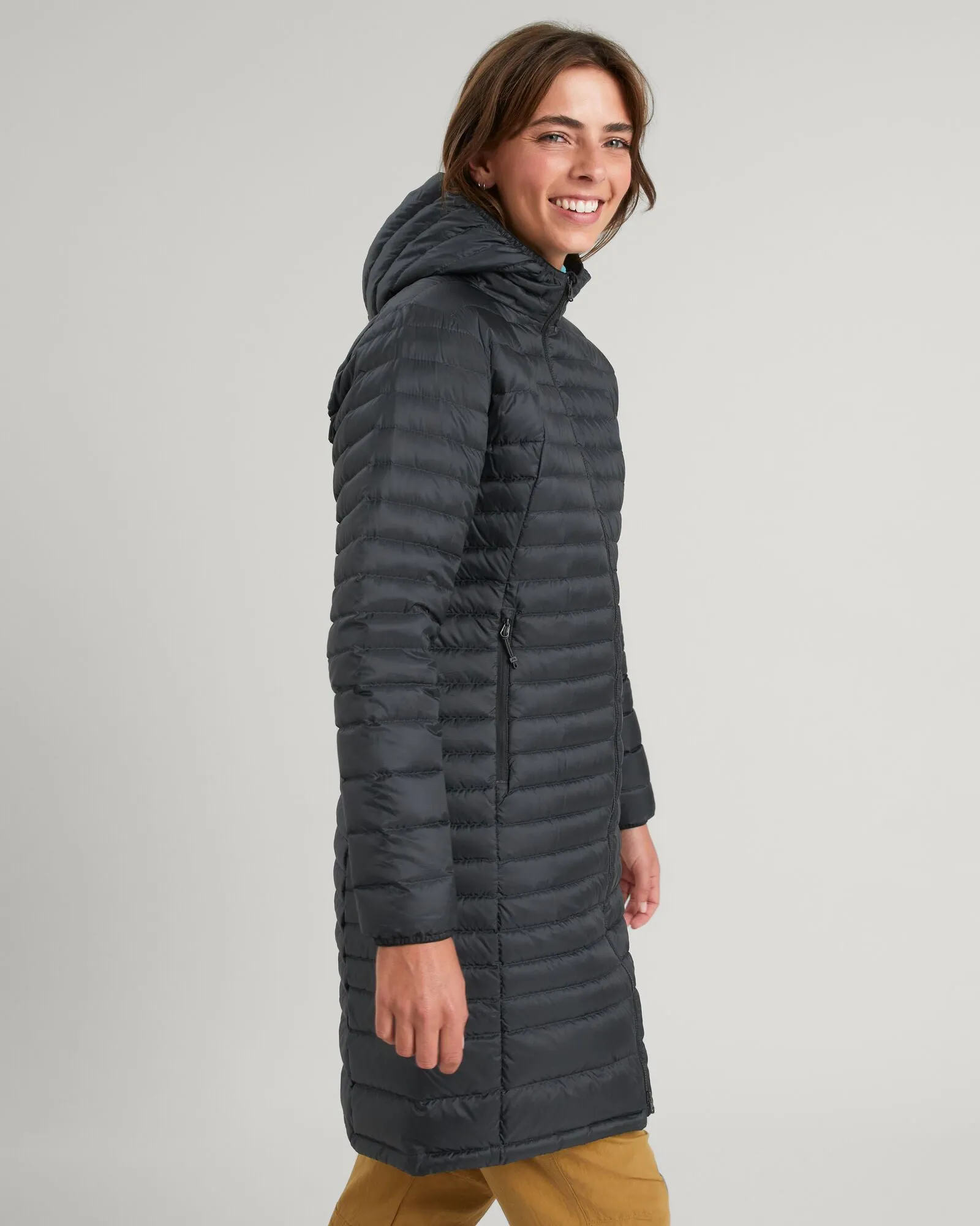 Women's Heli R Down Parka - Black Stingray
