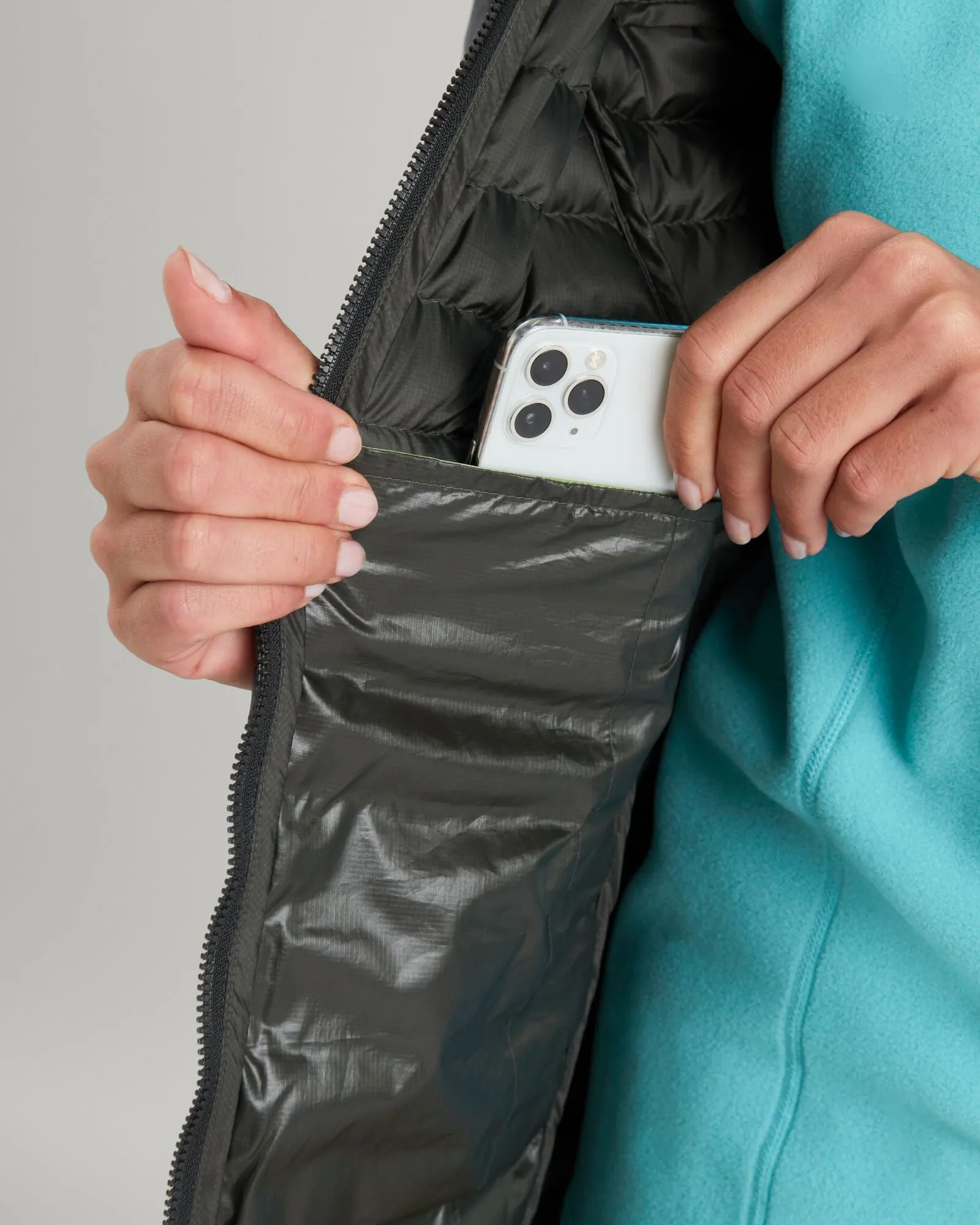 Women's Heli R Down Parka - Black Stingray